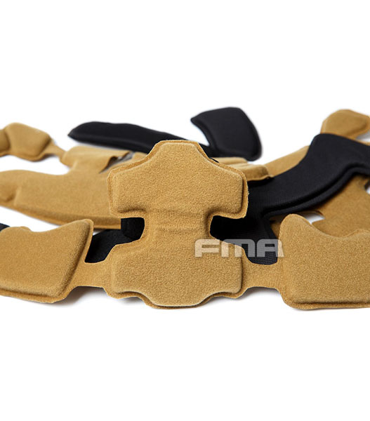 米軍 払い下げ ヘルメット Mサイズ インナーパッド セット MILITARY 米軍 ACH/ECH/LWH ヘルメット用 パッド 7枚セット フォ